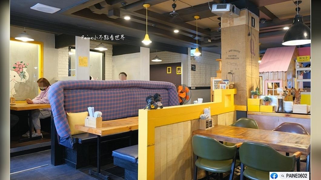 店內裝潢鮮明，活潑可愛。（圖／小不點看世界提供）