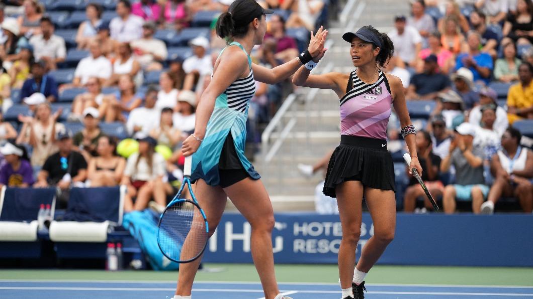 大滿貫16連勝!謝淑薇拍落地主新星高夫 美網女雙晉4強