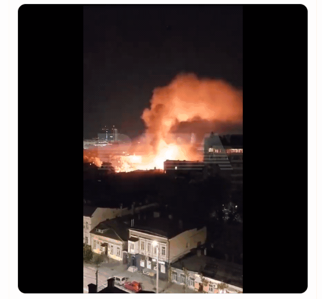 有片／烏再派無人機3路襲擊俄羅斯　驚人爆炸畫面曝光