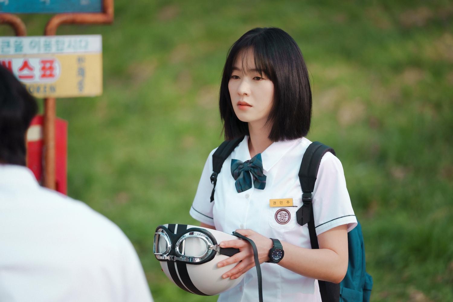 安孝燮說實際上全余贇很溫柔。(圖/Netflix提供)