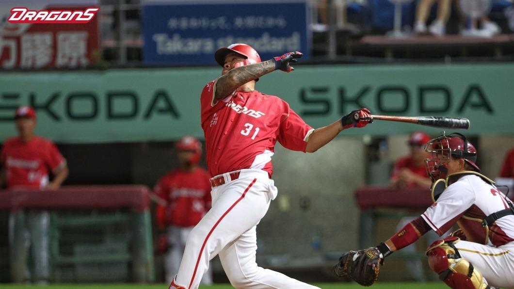 中華職棒/林智勝303轟豪打大滿貫 味全龍6:3擊敗樂天桃猿