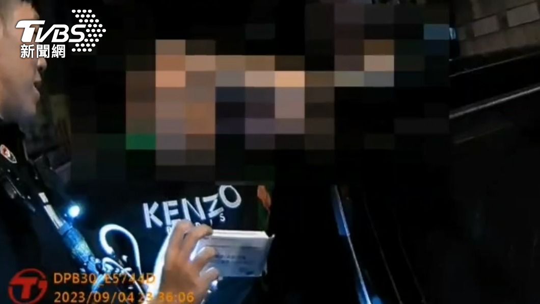 男駕駛還稱警方試劑不準確。（圖／TVBS）