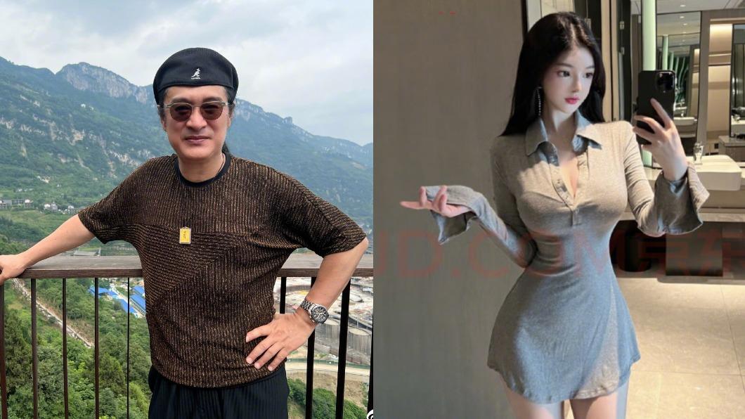 黃安近日屢次上傳辣妹照,並直接於貼文中評論對方的外貌。(圖/翻攝自黃安微博)