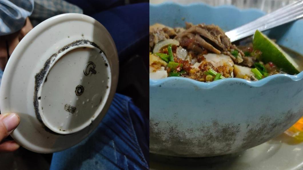 用馬桶水洗碗?餐廳碗底爬滿青苔 「黑垢比菜高」噁照曝