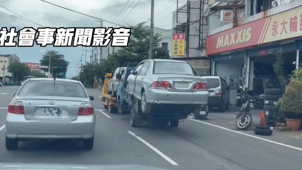 業者表示疊高高不好看。(圖/翻攝自社會事新聞影音)