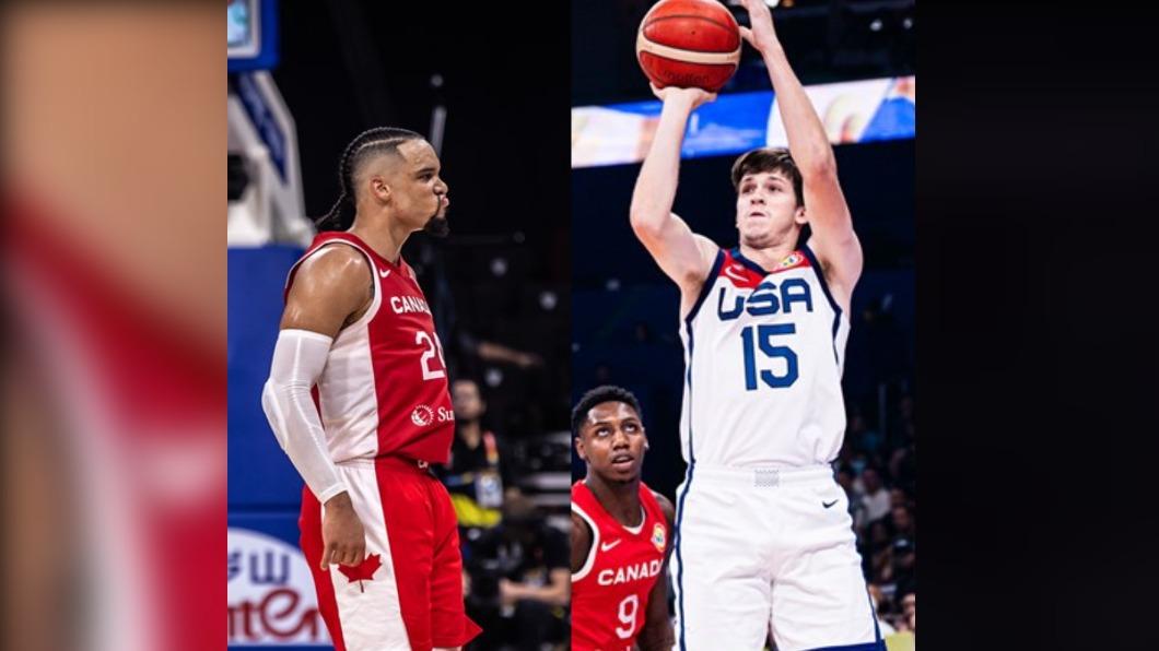 狄龍、里福斯半場分別攻下全隊最高分。(圖/翻攝自 FIBA)