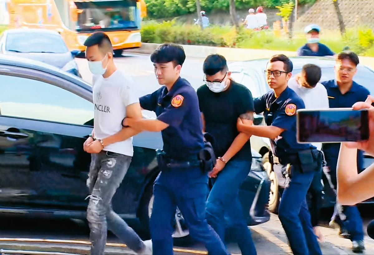 檢警循線逮獲下手行凶的16人,其中最小僅13歲。(圖/東森新聞提供)