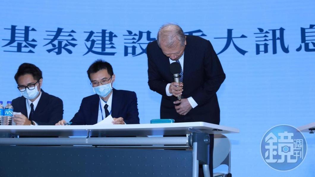 基泰老董請辭!王世堅轟「出事拍拍屁股走人」:今加告殺人未遂