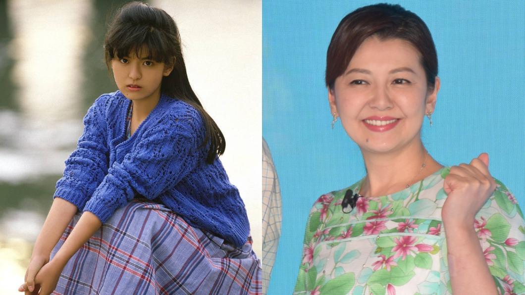 號稱日本「玉女偶像四天王」之一的南野陽子，據說曾與東山紀之秘戀。（圖／翻攝自劍立一真、izumikudou微博）