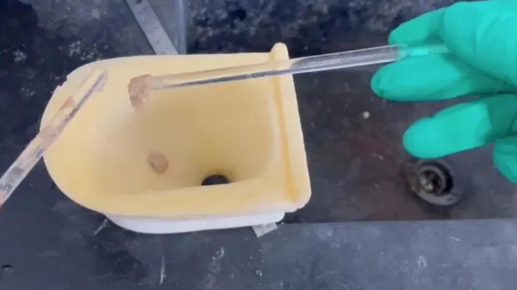 目前的實驗用馬桶大小僅為傳統馬桶的1/10。(圖/翻攝自《騰訊網》)