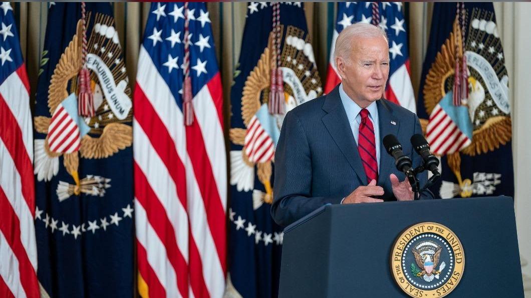 拜登希望今年秋天能與習近平談話。(圖/翻攝自President Biden@POTUS 推特)