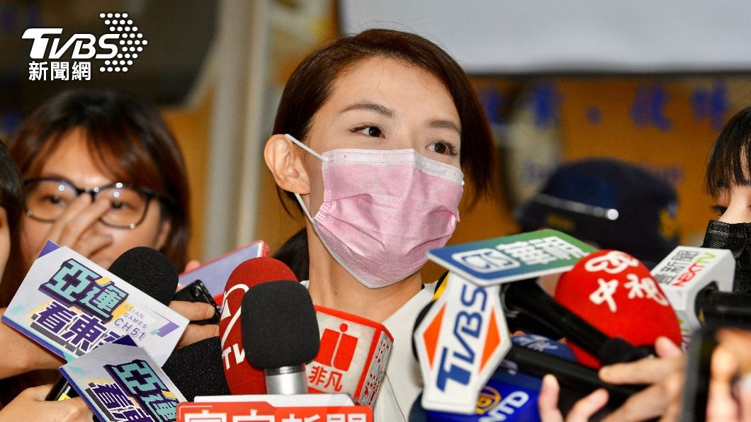 高虹安表示昨日已完成政風調查。（圖／胡瑞麒攝）