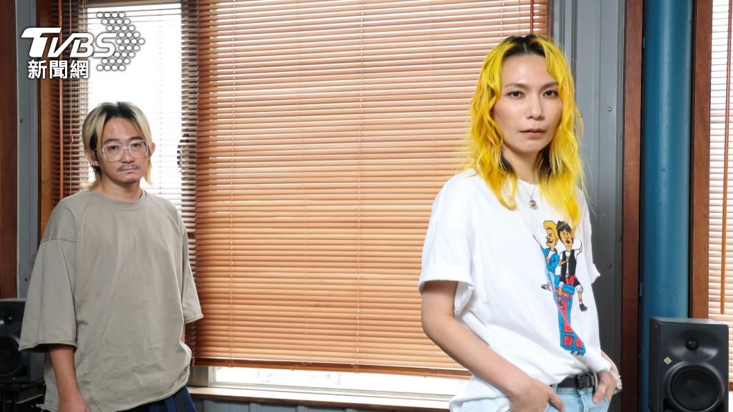 前源（左）和惠婷分享組團秘辛，笑說這些年來當然吵過架。（圖／趙世平攝）