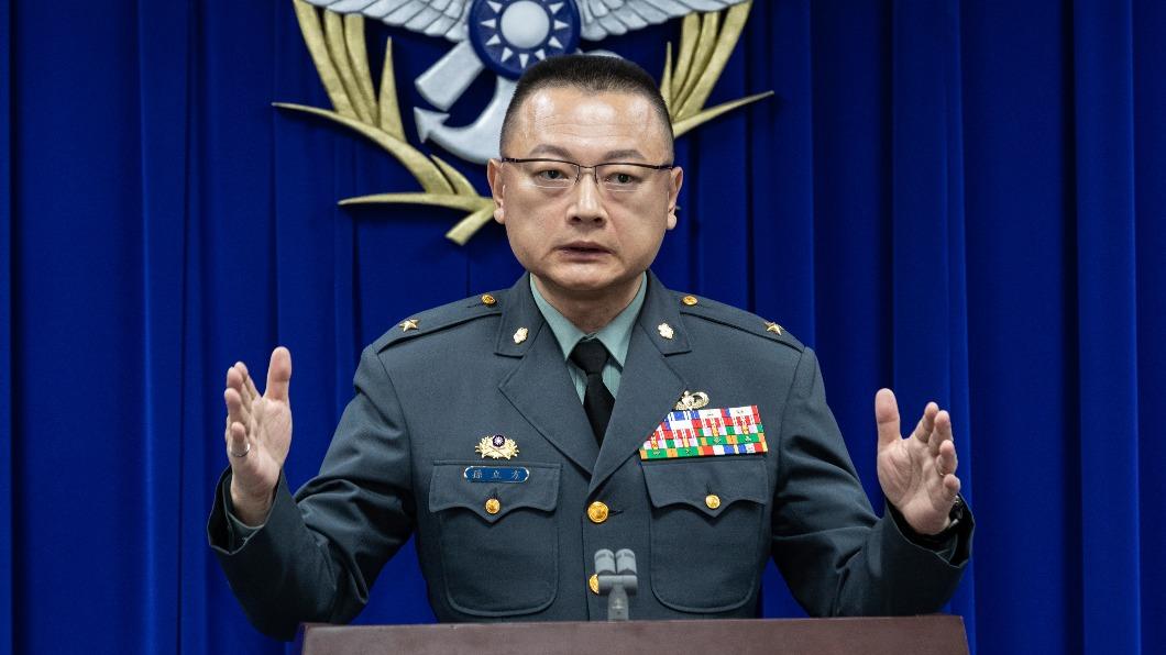 國防部發言人孫立方少將。（圖／國防部提供）