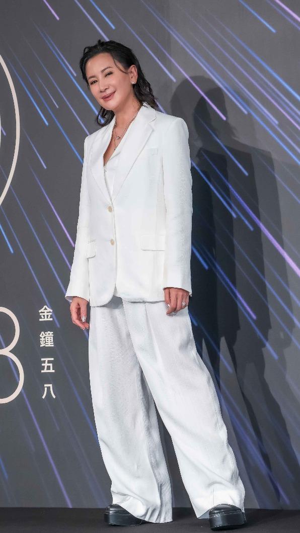 陳亞蘭的心情緊張,不敢想像典禮到來。(圖/TVBS)