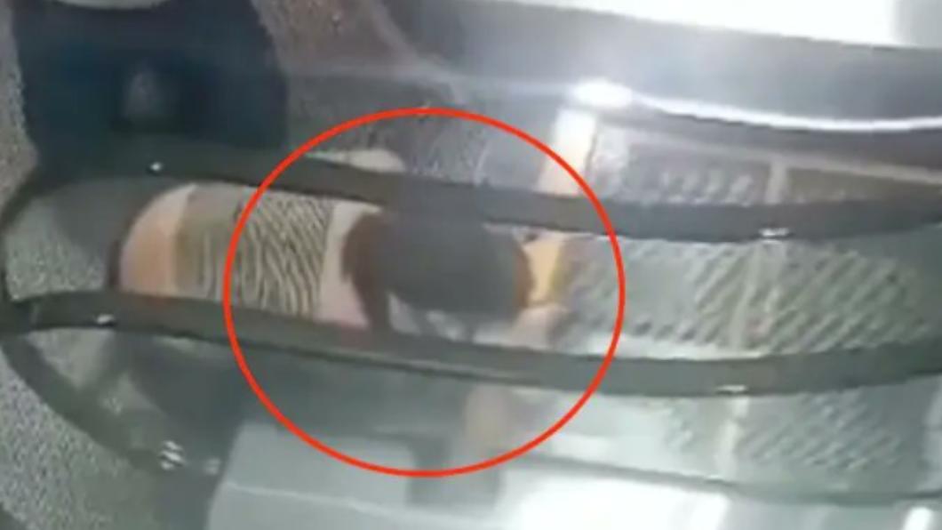 媽媽抱著女兒等待救援。(圖/翻攝自推特@)