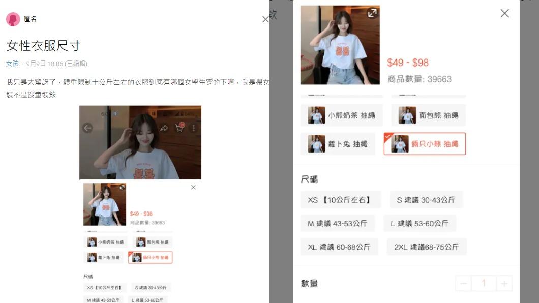 原PO發文表示驚訝。（圖／翻攝自Dcard）
