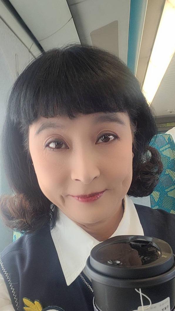 馬妞已經出院恢復工作行程。(圖/翻攝自馬妞臉書)