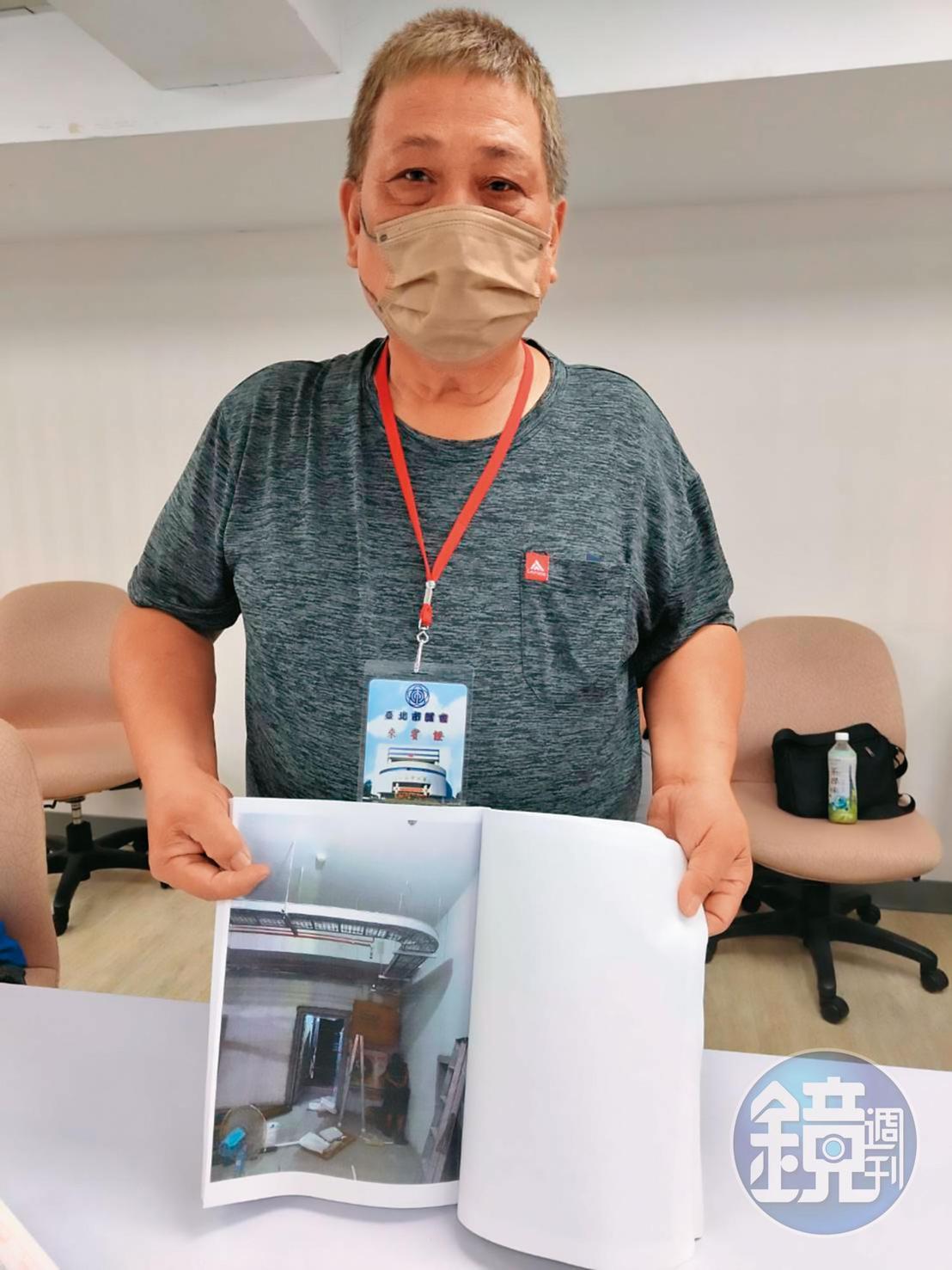 包商C先生帶工人向勁強追討工程款，卻被指是黑幫還被提告恐嚇。（圖／鏡週刊）