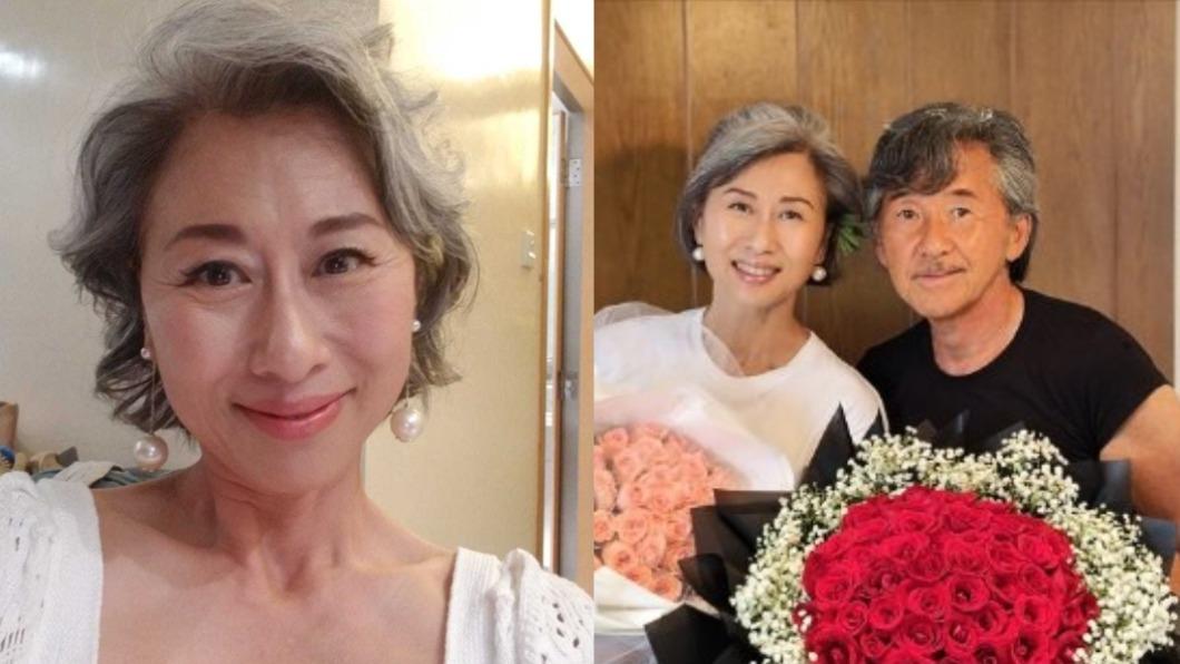 優雅老去!葉蒨文「頭髮花白」同框林子祥 61歲身形不科學