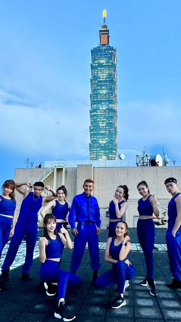 潘若迪新歌MV將101美景拍攝其中。（圖／艾迪昇傳播提供）