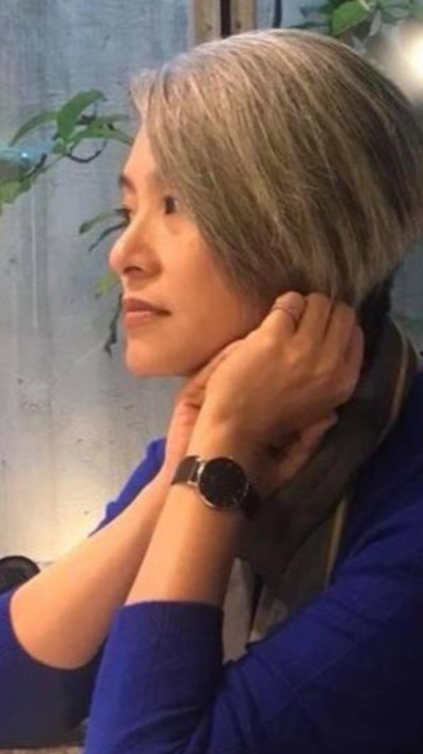 蕭紅梅近況曝光。(圖/翻攝自微博)