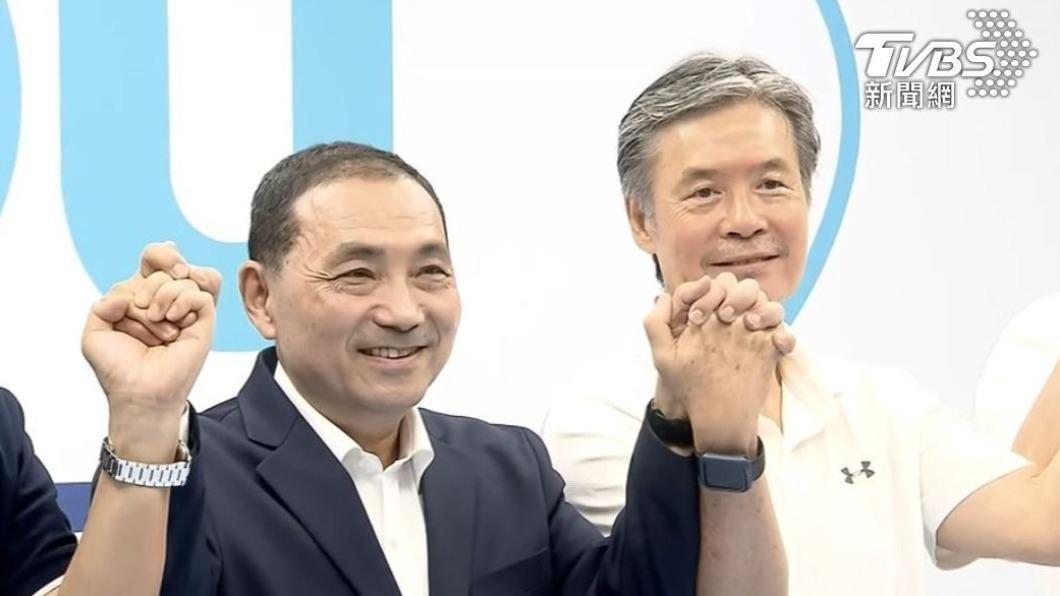 國民黨總統參選人侯友宜訪美行程金溥聰不隨行。（圖／TVBS資料畫面）