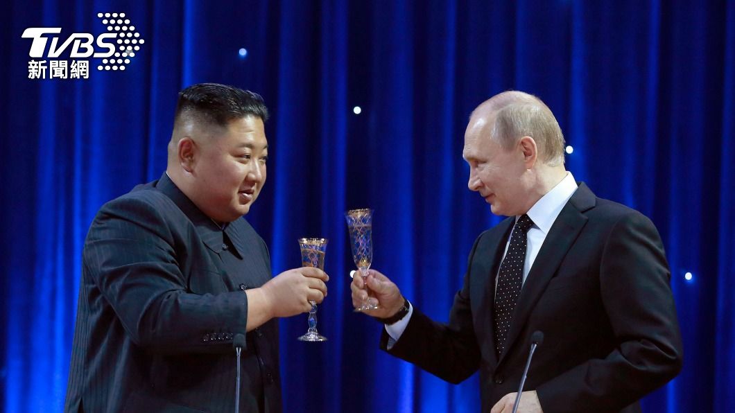 距離上次普欽與金正恩見面已有4年5個月。(圖/達志影像美聯社)