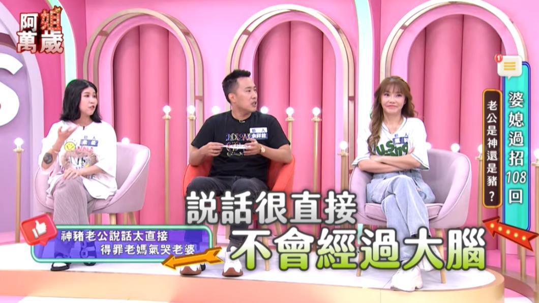 余祥銓坦承自己講話直接、不經過大腦。（圖／翻攝自阿姐萬歲YouTube）