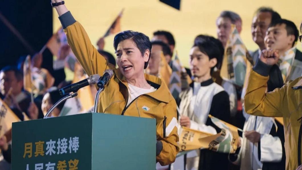 賴佩霞曾在《人選之人》飾演「總統林月真」。(圖/翻攝自《人選之人》臉書)