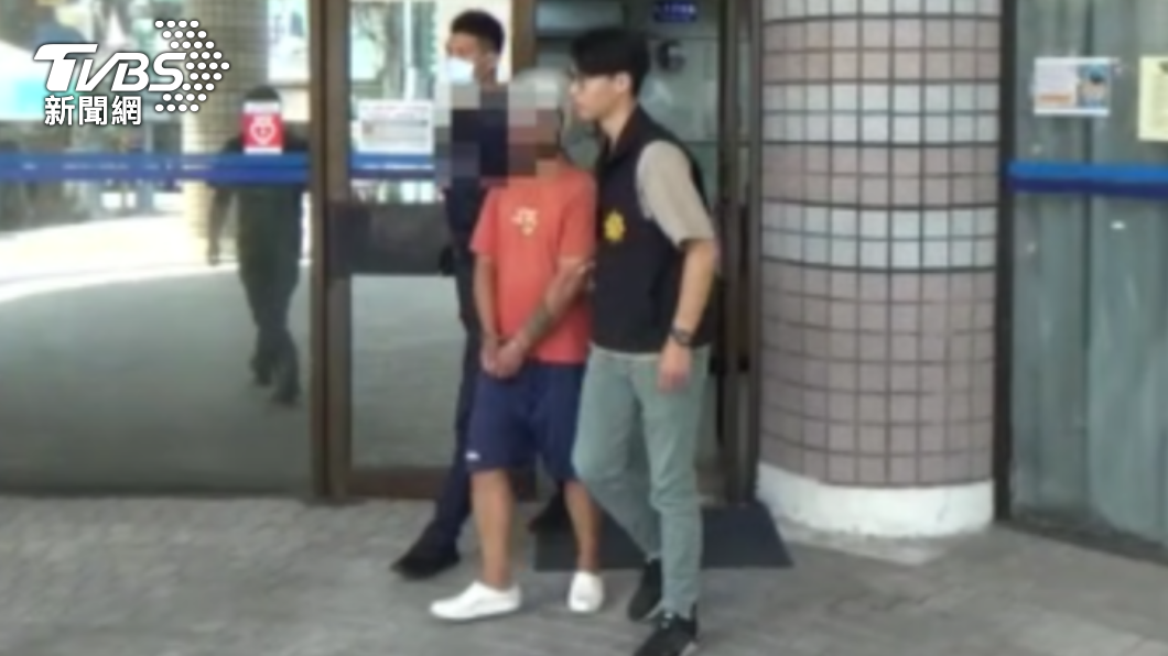 剪刀怪客落網。（圖／TVBS）