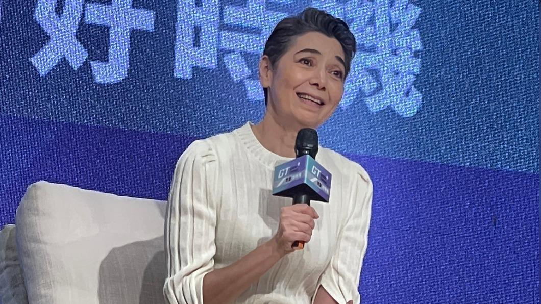 賴佩霞在今（14日）拋出震撼彈，宣布與郭台銘搭檔成為副手。（圖／TVBS）