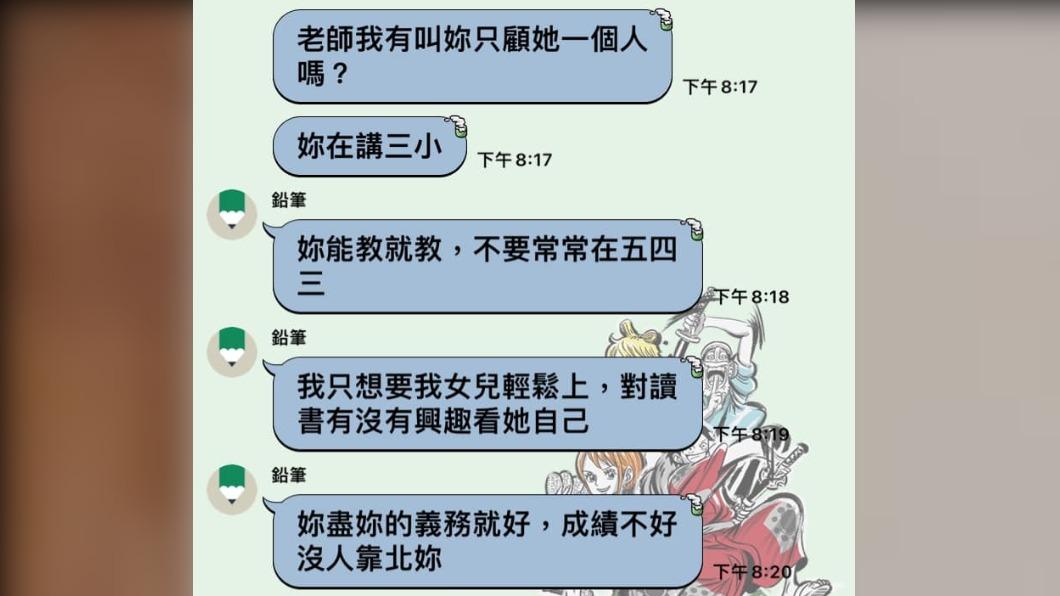 家長公審老師。(圖/翻攝自匿名公社臉書)