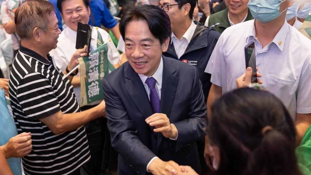 藍白合下賴清德民調居次位。(圖/賴清德辦公室提供)