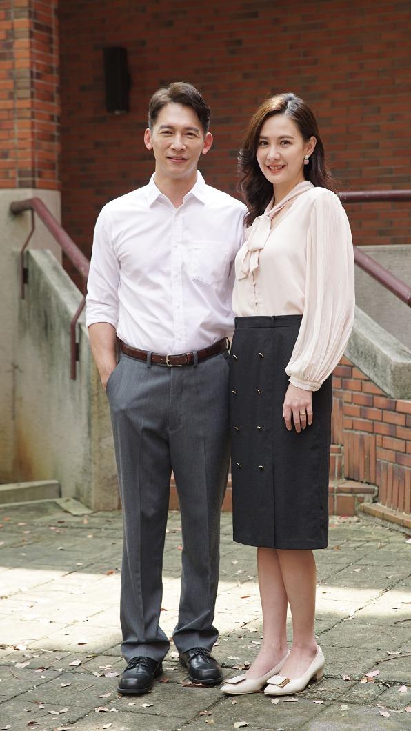 温昇豪、安心亞在《開創者》中飾演夫妻。(圖/中視提供)