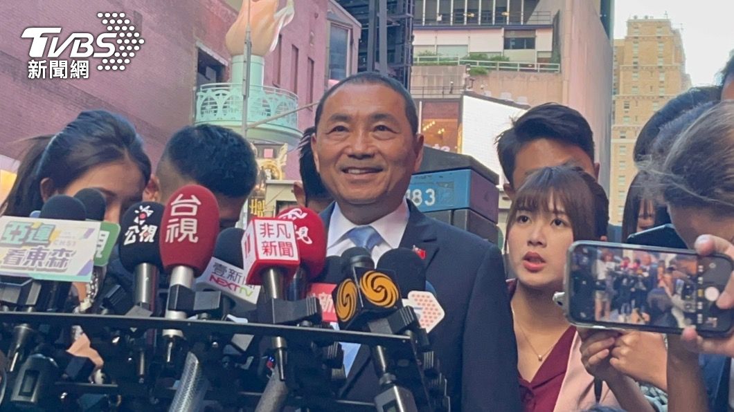 國民黨總統參選人侯友宜。(圖/黃韋銓攝)