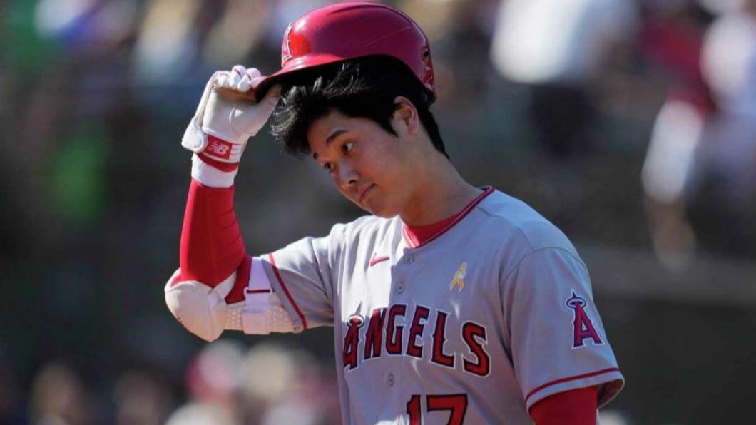 大谷翔平再度缺賽,天使主帥奈文更坦言他的傷勢比預期嚴重。(圖/翻攝自「@D1SCHER」推特)