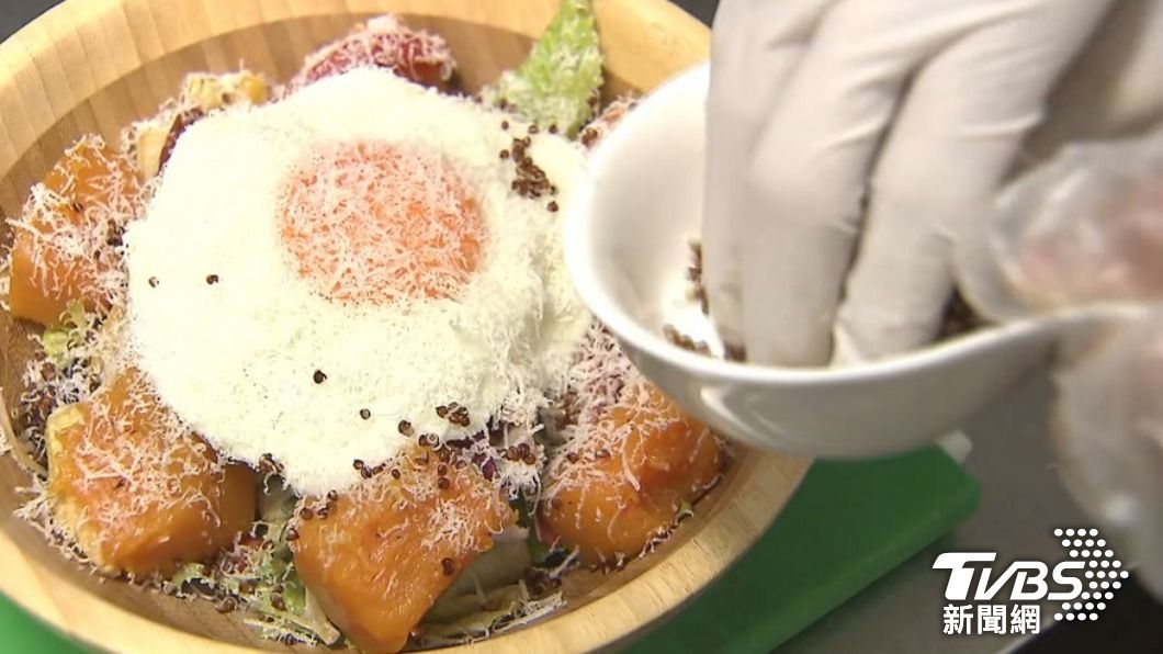 藜麥適合混入白米飯或撒在沙拉上面。（圖／TVBS資料畫面）
