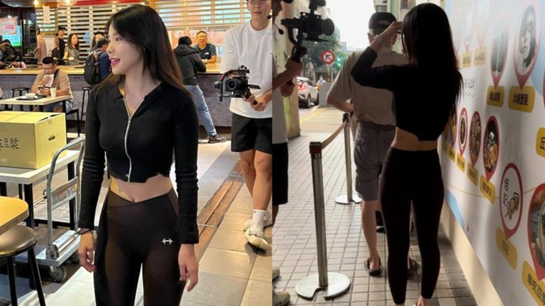 原PO在排隊買早餐時巧遇李多慧，大讚本人真的超正。（圖／翻攝自PTT）