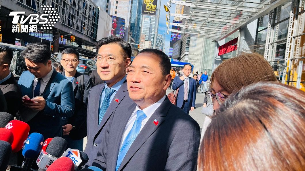 侯友宜談美中:對陸無不切實際期待 對美支持不視為理所當然