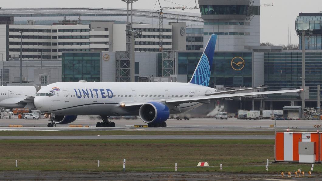 美國聯合航空。(圖/翻攝自Twitter@spotter_airline)