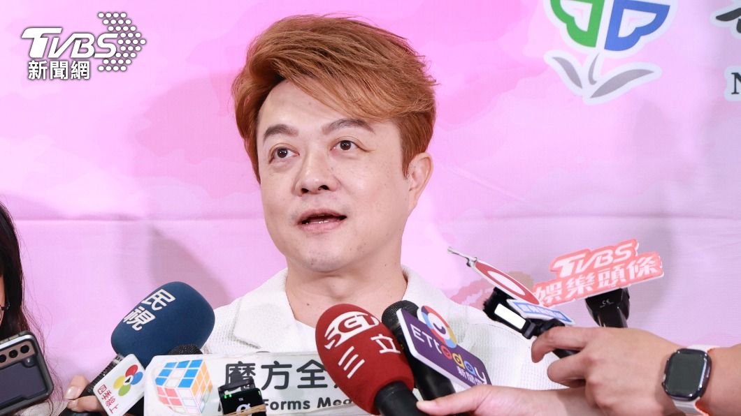 翁立友直言生男生女都好,只要健康就好。(圖/黃城碩攝)