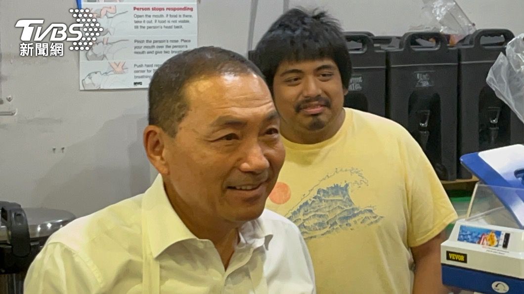 訪紐約漢堡店!墨西哥店員找合照 侯友宜:你新北人還原住民?