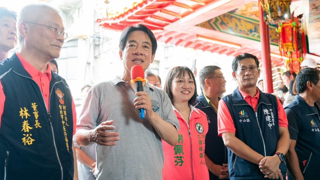 賴清德提「蔡依林精神」勉勵 盼謝佩芬勝選成「第二個蕭美琴」