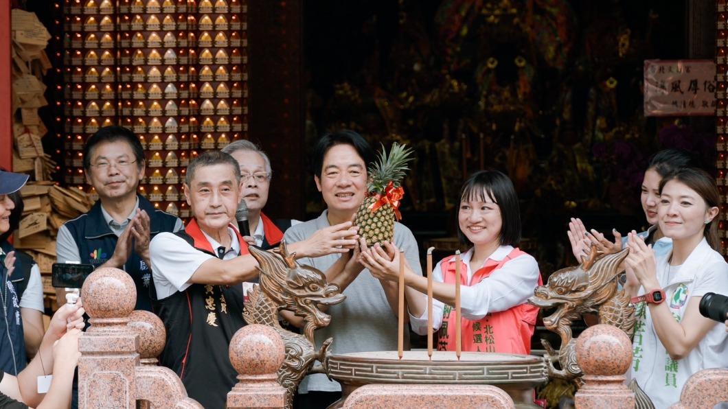 賴清德懇求鄉親栽培謝佩芬成為第二個蕭美琴。（圖／賴清德辦公室提供）