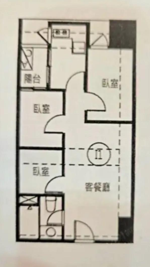 房子格局。（圖／翻攝自Dcard）