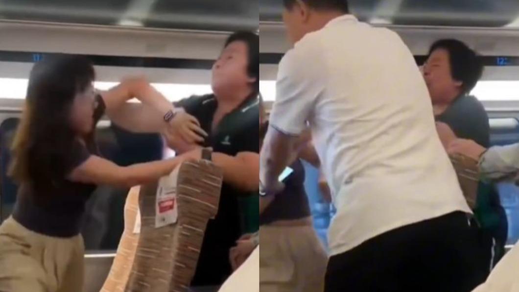 搭高鐵換座位被拒!大媽秒火大 聯手尪「狂毆妹子10分鐘」