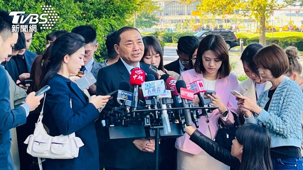 國民黨總統參選人侯友宜。(圖/黃韋銓攝)