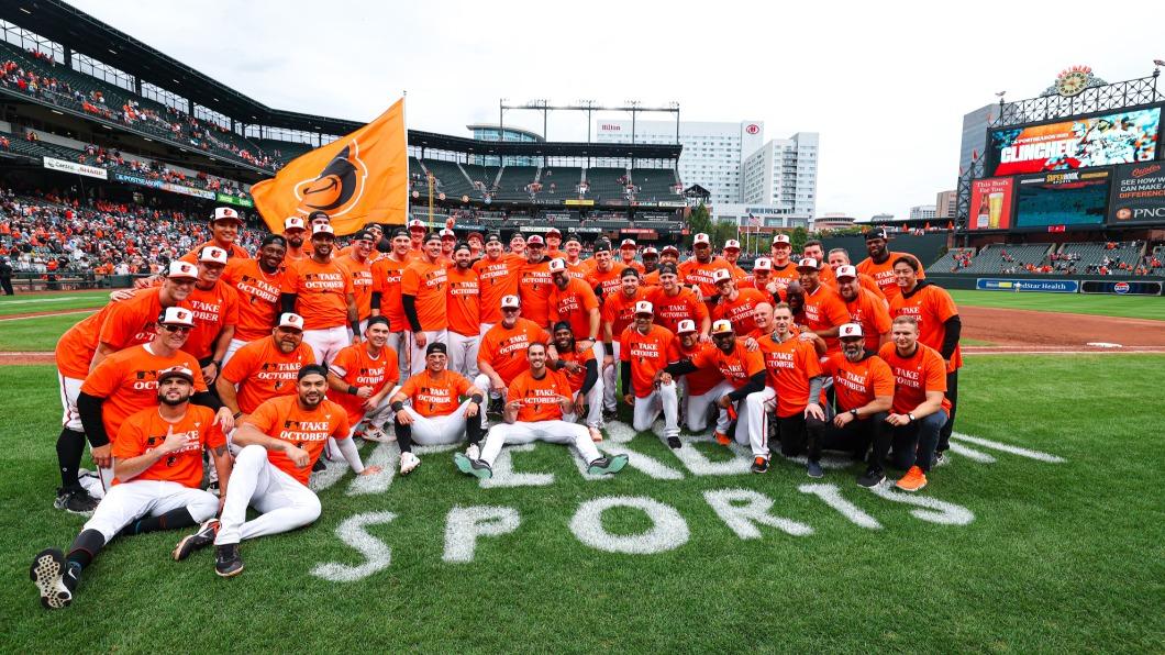 金鶯時隔7年再闖季後賽。(圖/翻攝自 推特@Orioles)