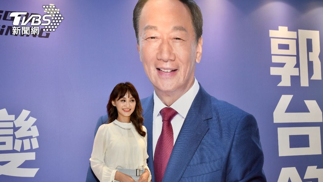 陳家頤加入郭台銘團隊。(圖/胡瑞麒攝)